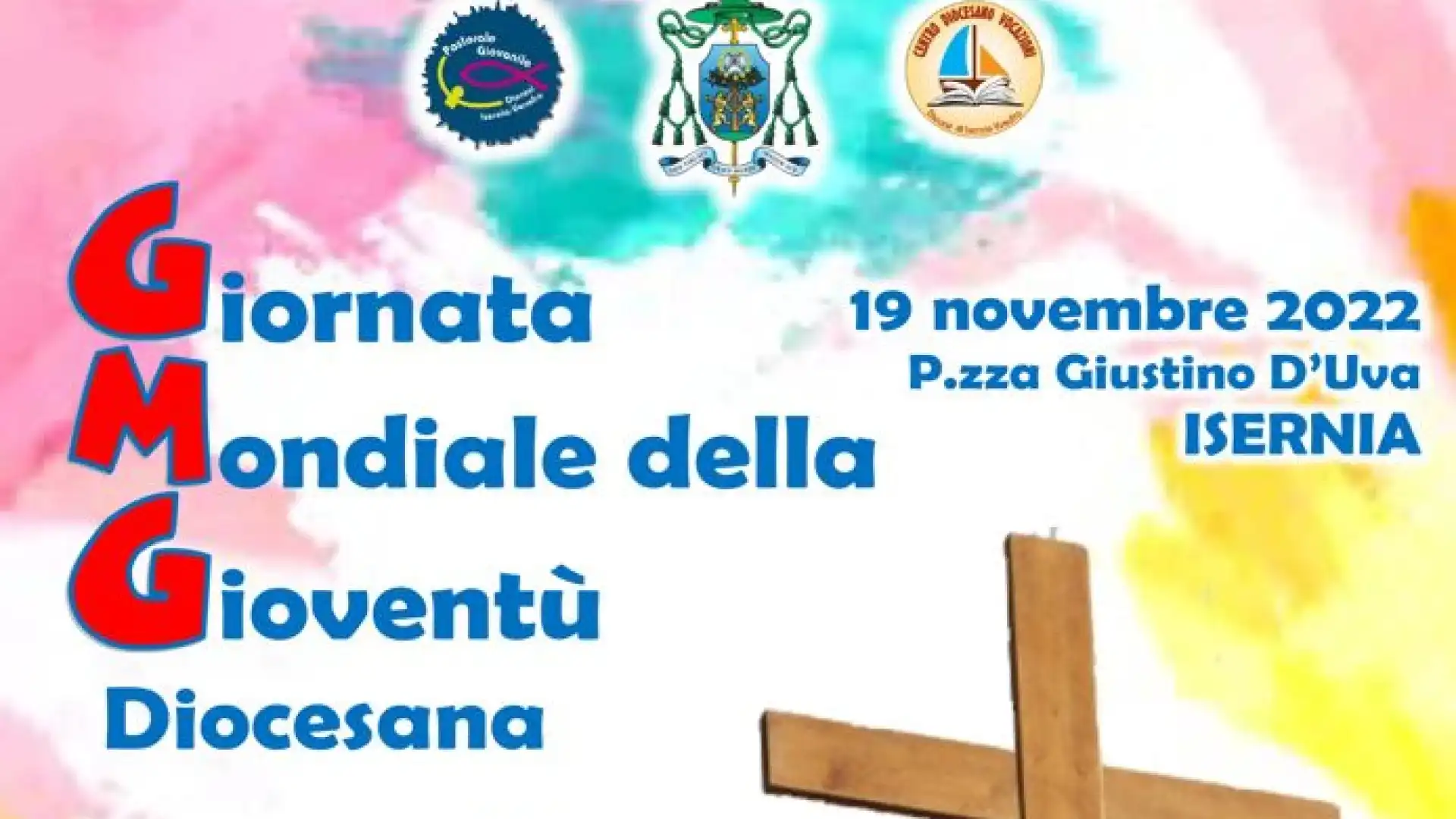 Isernia: giornata Mondiale della Gioventu’ Diocesana. Sabato alle ore 17 l’evento riguardante i giovani.